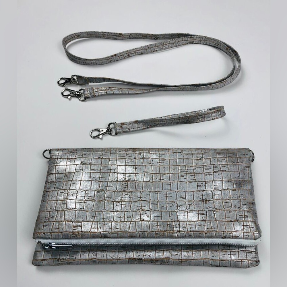 ElaMar Crossbody/wristlet cork bag